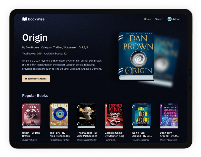 Library Management Platform